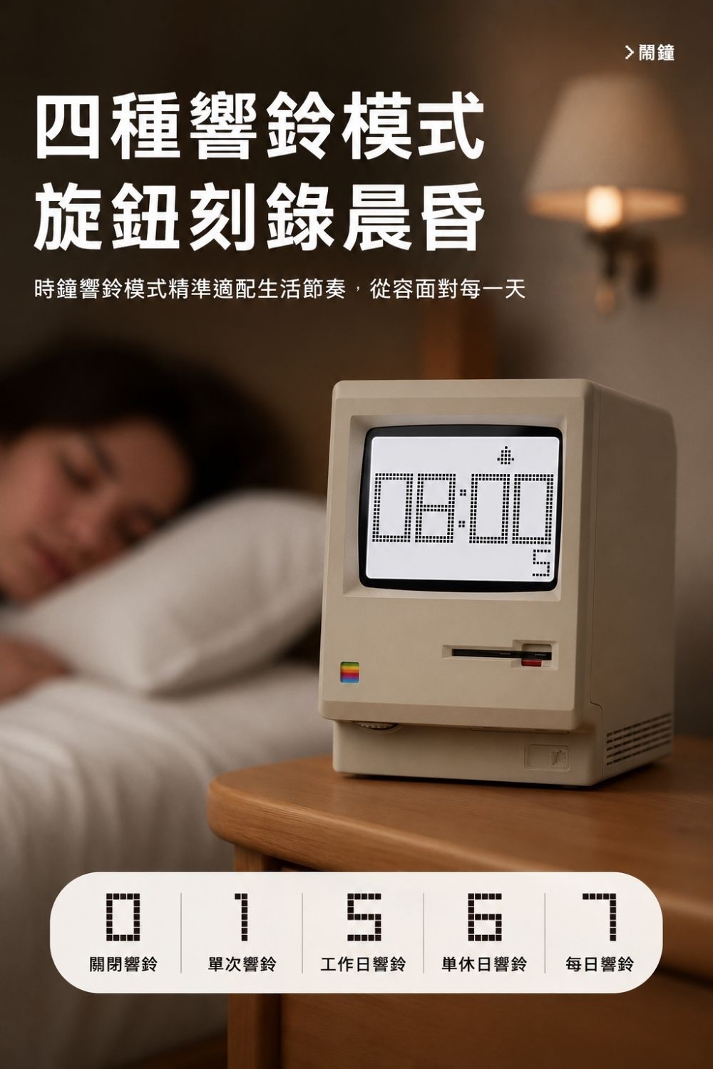 Maclock 復古懷舊電子鐘